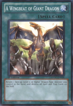A Wingbeat of Giant Dragon