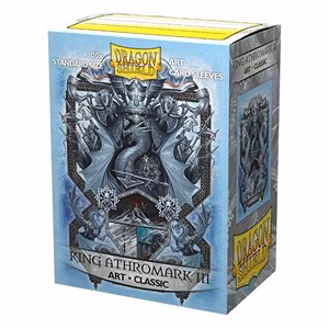 100 Dragon Shield Sleeves - Classic King Athromark III
