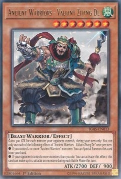 Ancient Warriors - Valiant Zhang De