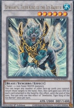 Dewloren, Tiger King of the Ice Barrier