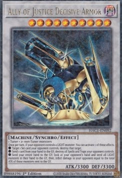 Ally of Justice Decisive Armor