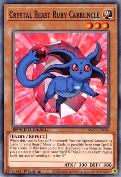 Crystal Beast Ruby Carbuncle