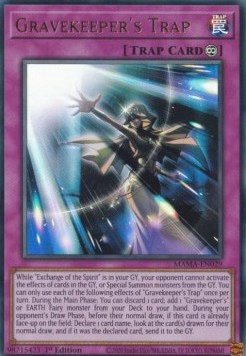 Gravekeeper's Trap (V.1 - Ultra Rare)