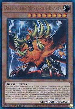 Alpha, the Master of Beasts (V.7 - Ultimate Rare)