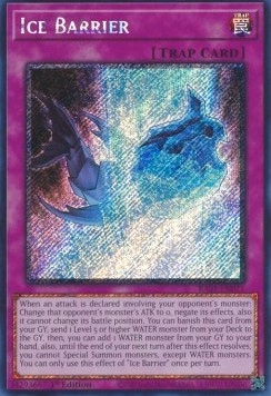 Ice Barrier (V.4 - Platinum Secret Rare)