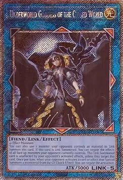 Underworld Goddess of the Closed World (V.4 - Platinum Secret Rare)