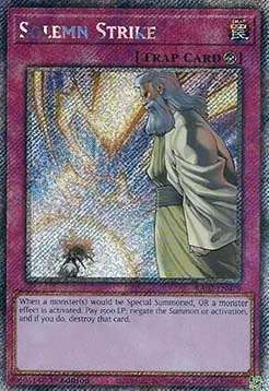 Solemn Strike (V.4 - Platinum Secret Rare)