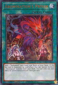 Abomination's Prison (V.7 - Ultimate Rare)
