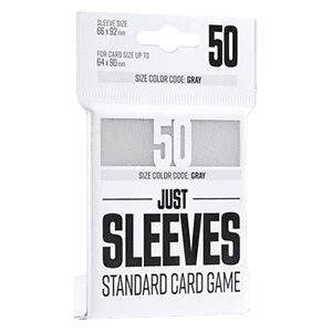 50 Gamegenic Just Sleeves Sleeves (White)
