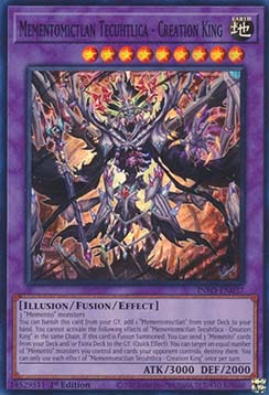 Mementomictlan Tecuhtlica - Creation King