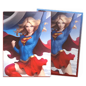 100 Dragon Shield Sleeves - Brushed Supergirl