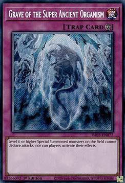 Grave of the Super Ancient Organism (V.3 - Secret Rare)