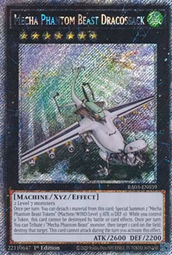 Mecha Phantom Beast Dracossack (V.4 - Platinum Secret Rare)