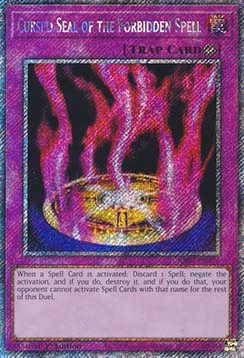 Cursed Seal of the Forbidden Spell (V.4 - Platinum Secret Rare)