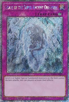 Grave of the Super Ancient Organism (V.4 - Platinum Secret Rare)