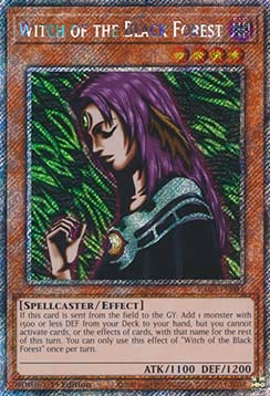 Witch of the Black Forest (V.1 - Platinum Secret Rare)