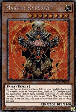 Master Hyperion (V.1 - Platinum Secret Rare)