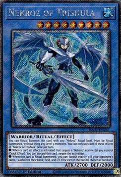Nekroz of Trishula (V.1 - Platinum Secret Rare)