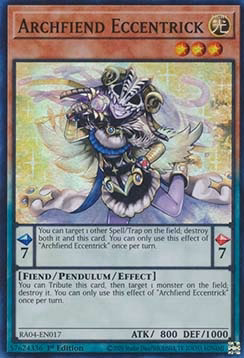 Archfiend Eccentrick (V.1 - Super Rare)