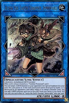 Aussa the Earth Charmer, Immovable (V.7 - Ultimate Rare)