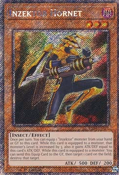 Inzektor Hornet (V.1 - Platinum Secret Rare)