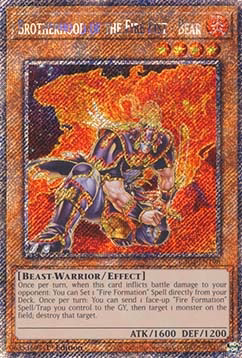 Brotherhood of the Fire Fist - Bear (V.1 - Platinum Secret Rare)