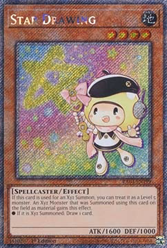 Star Drawing (V.1 - Platinum Secret Rare)