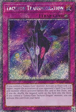 Tachyon Transmigration (V.1 - Platinum Secret Rare)