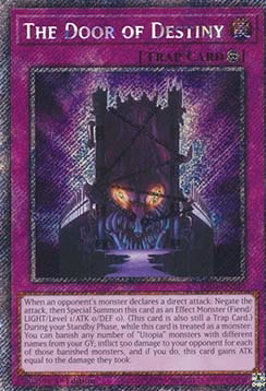 The Door of Destiny (V.1 - Platinum Secret Rare)