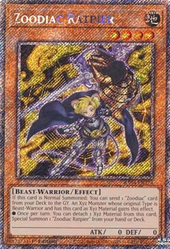 Zoodiac Ratpier (V.1 - Platinum Secret Rare)
