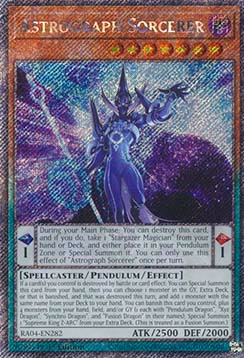 Astrograph Sorcerer (V.1 - Platinum Secret Rare)