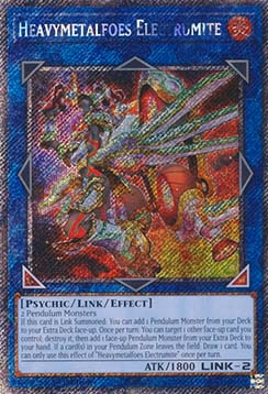 Heavymetalfoes Electrumite (V.1 - Platinum Secret Rare)