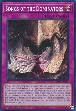Songs of the Dominators (V.1 - Secret Rare)