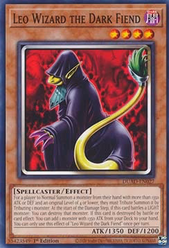 Leo Wizard the Dark Fiend