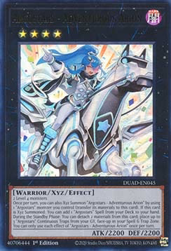 Argostars - Adventurous Arion (V.1 - Ultra Rare)