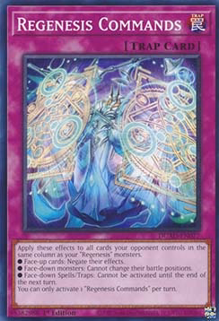 Regenesis Commands