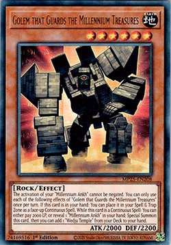 Golem that Guards the Millennium Treasures