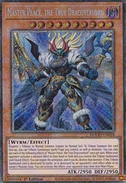 Master Peace, the True Dracoverlord (V.2 - Starlight Rare)