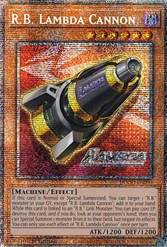 R.B. Lambda Cannon (V.2 - Starlight Rare)