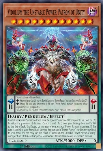 Vidolium the Unstable Power Patron of Unity