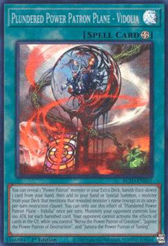 Plunder Power Patron Plane - Vidolia