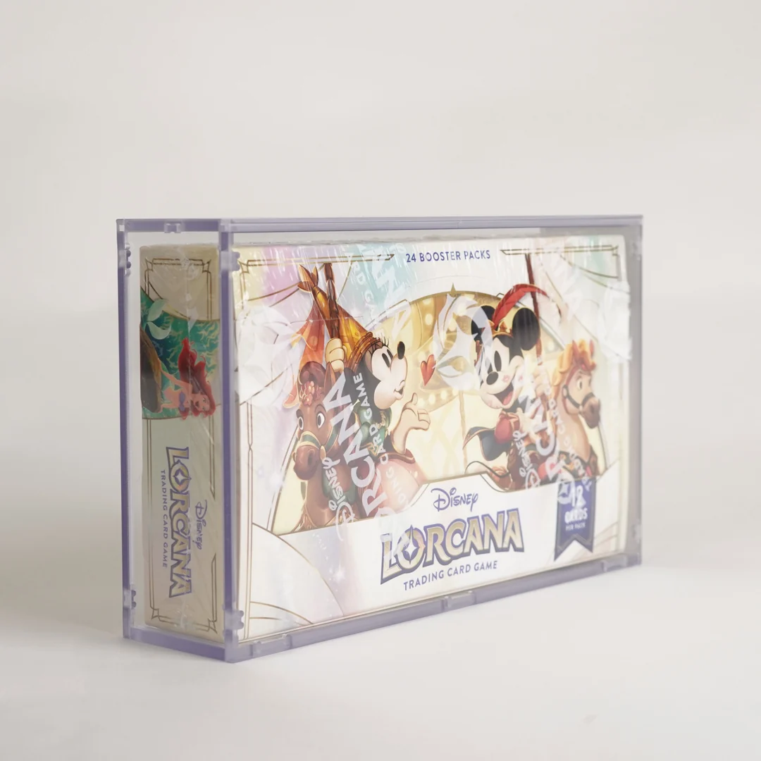 Case Protettivo in Plexiglass per Box Disney Lorcana (24 Buste)