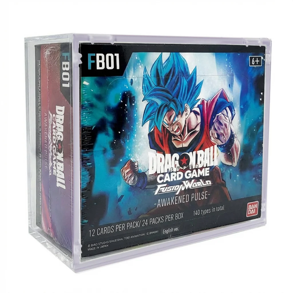 Case Protettivo in Plexiglass per Box Dragon Ball Fusion World / Masters (ENG)