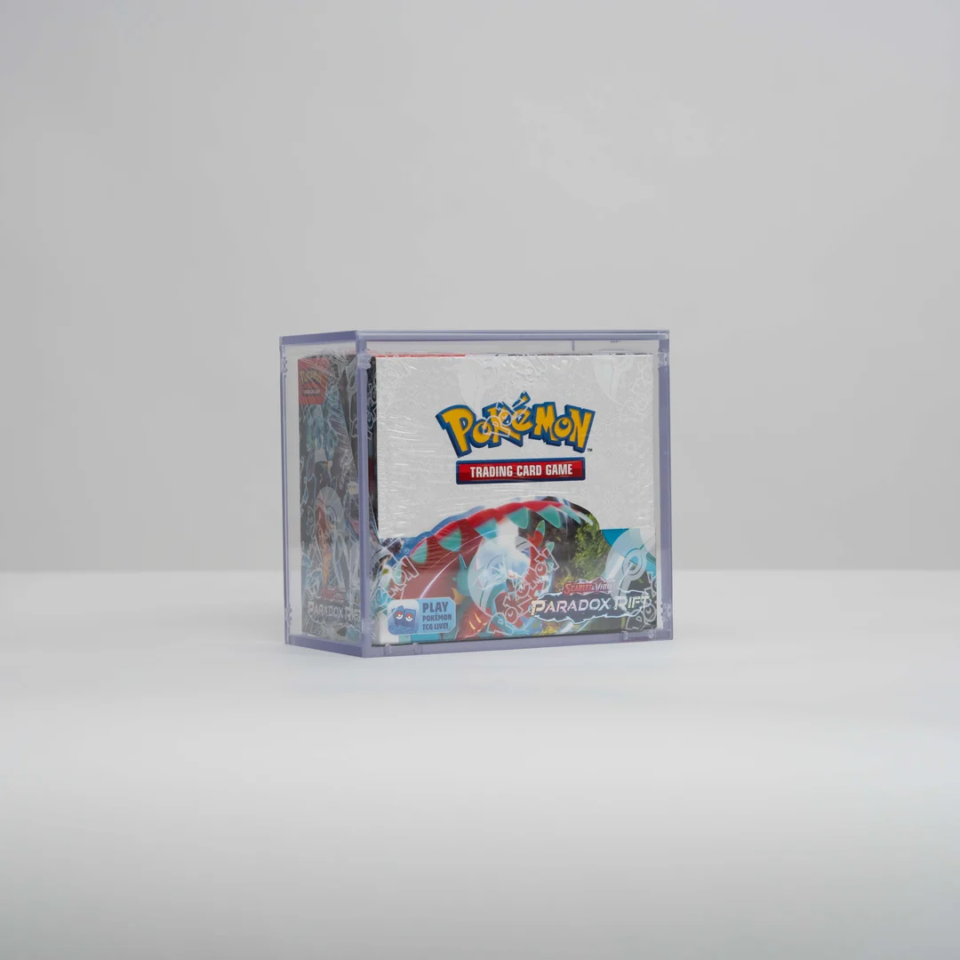 Case Protettivo in Plexiglass per Box Pokémon da 36 Buste