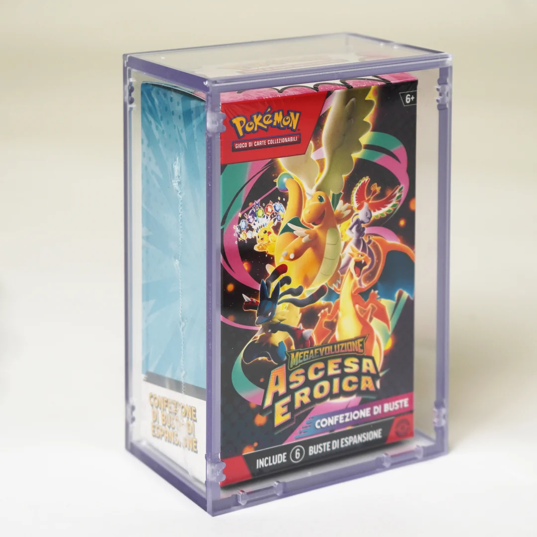 Case Protettivo in Plexiglass per Bundle Pokémon (Dal 2026 - A partire da Ascesa Eroica)
