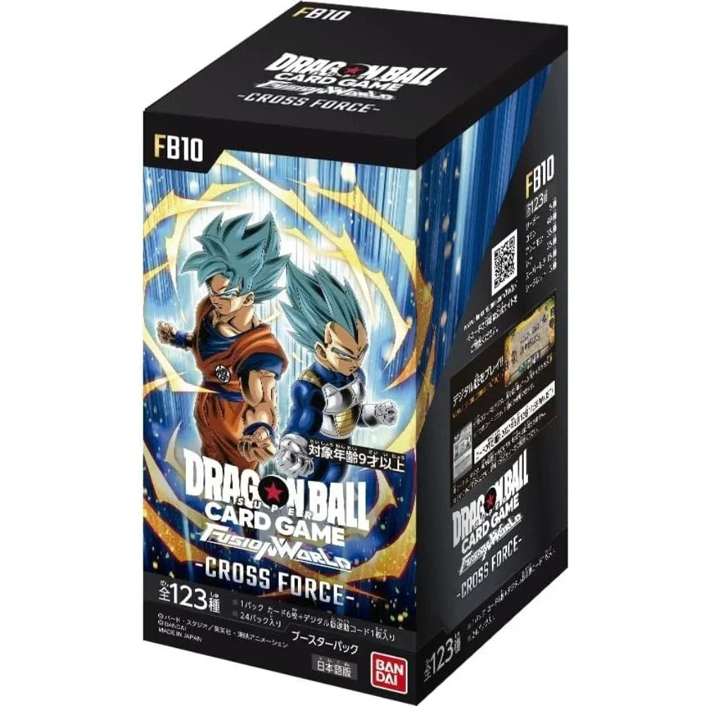 Cross Force [FB10] Dragon Ball Fusion World - Booster Box 24 Buste (JAP)