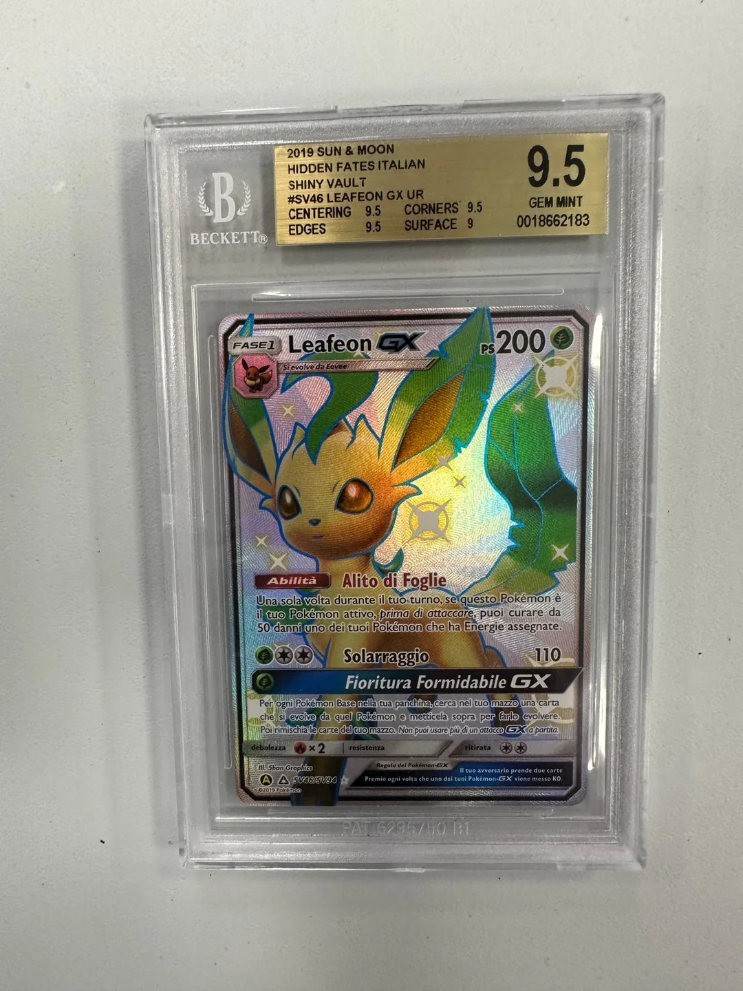 Leafeon GX Destino Sfuggente ITA BGS 9.5