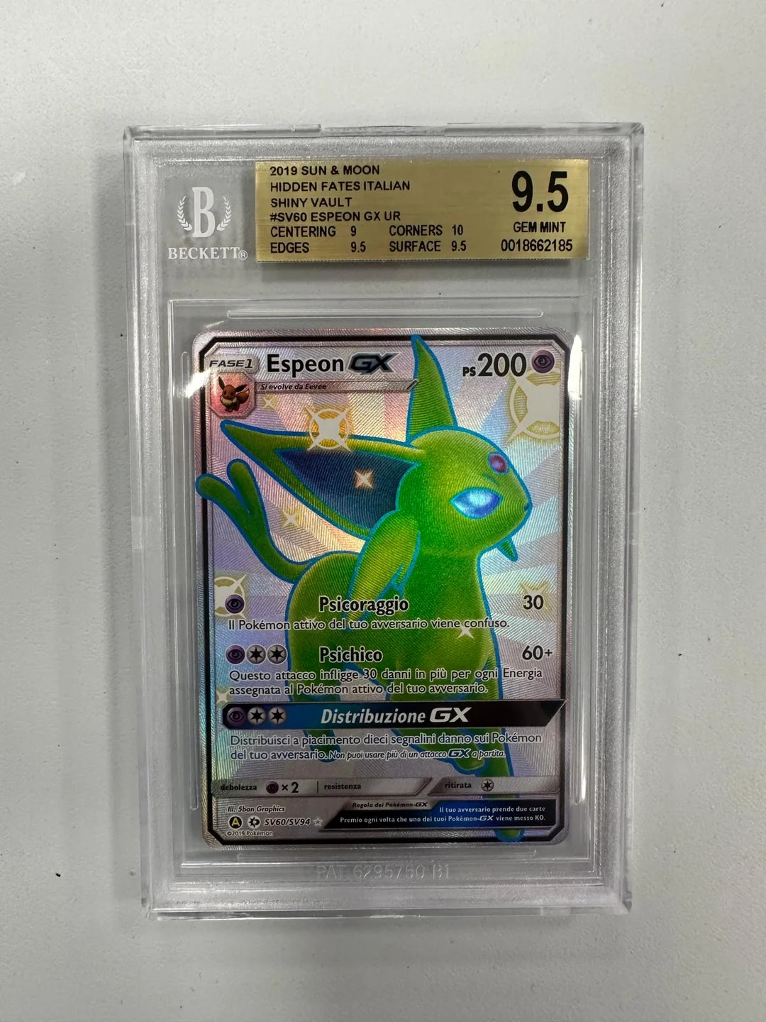 Espeon GX Destino Sfuggente ITA BGS 9.5