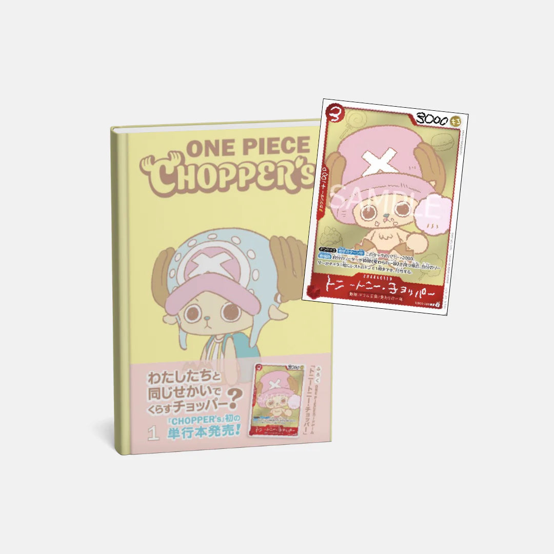 One Piece – Chopper's Vol.1 + Carta Promo Tony Tony Chopper (JAP)