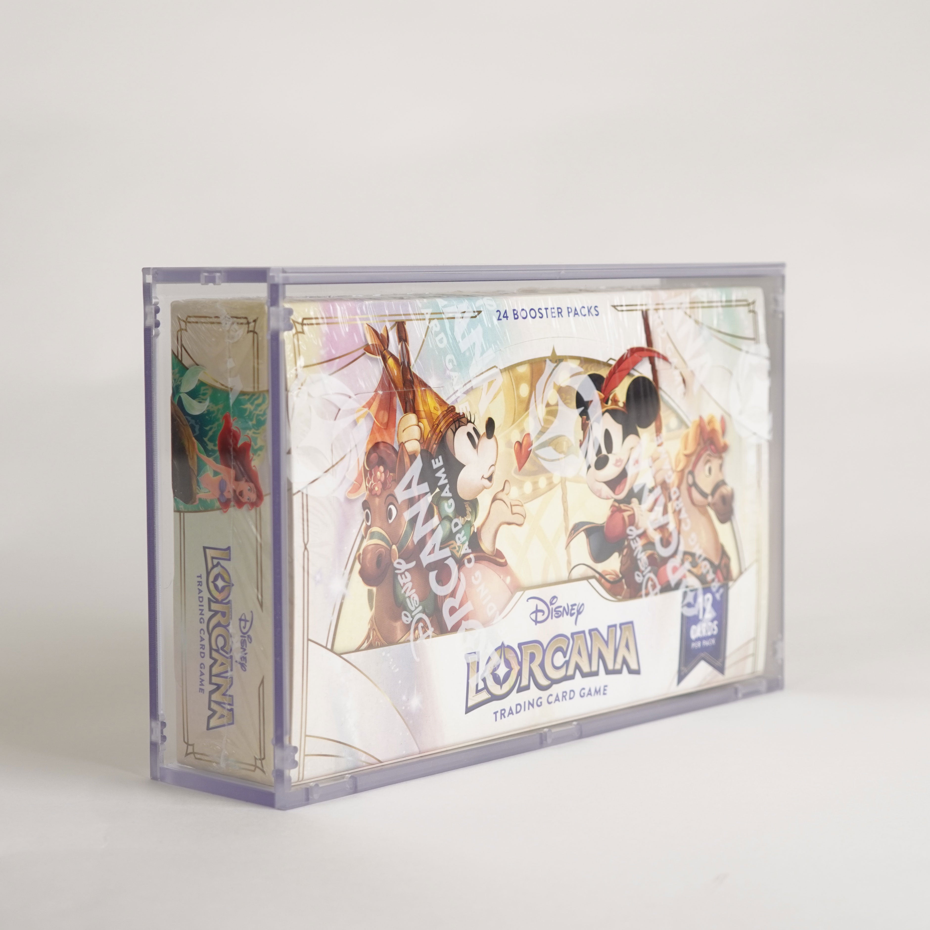 Case Protettivo in Plexiglass per Box Disney Lorcana (24 Buste)
